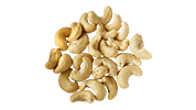 whole white cashews